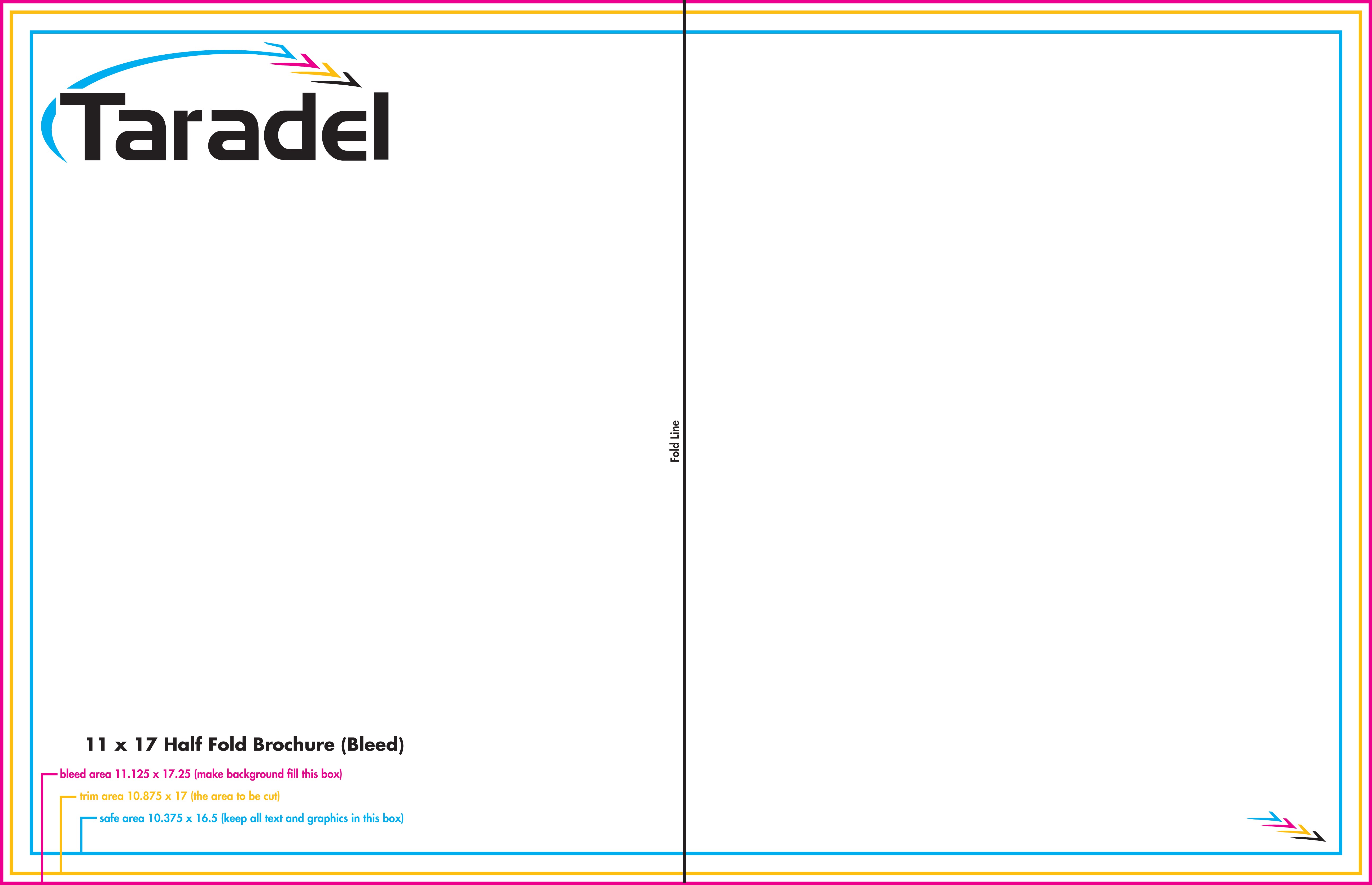 Taradel Brochures Templates 8 5 X 11 Brochure Template Indesign