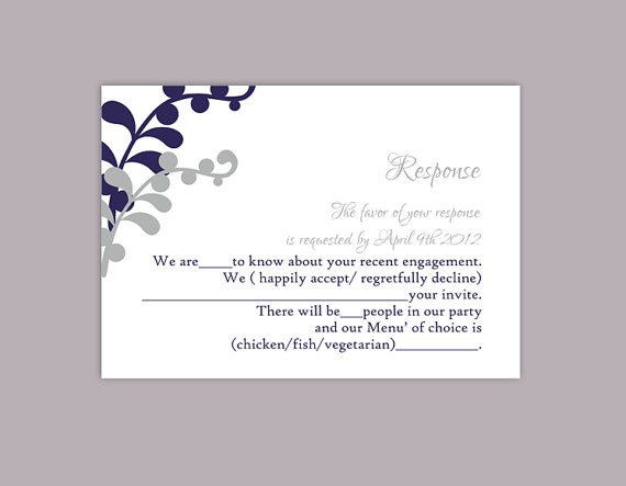 Template For Rsvp Cards Wedding Zrom Tk Free