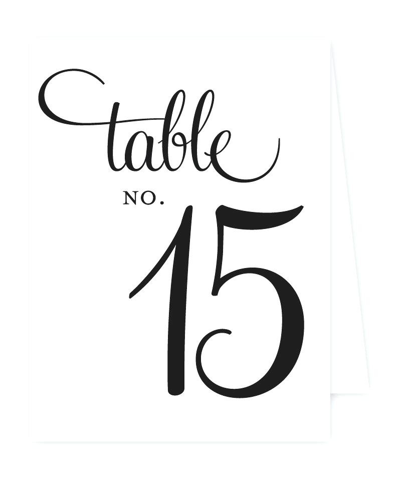 Template For Table Numbers Demire Agdiffusion Com Free