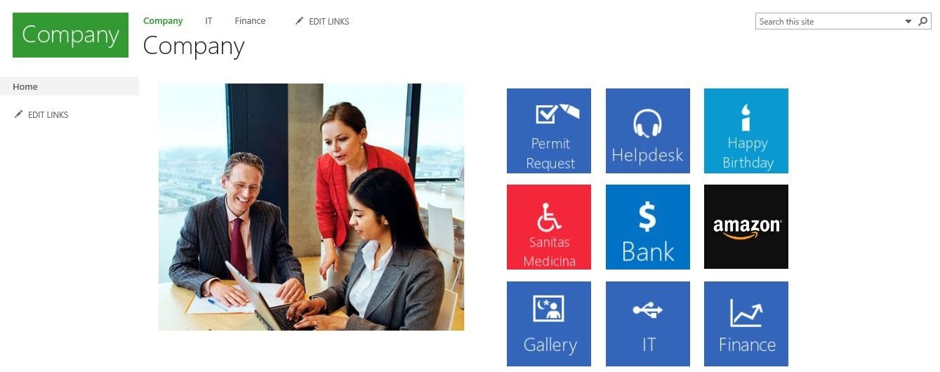 Template Home Intranet SharePoint Online Download Store Sharepoint