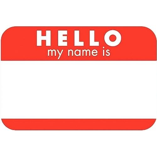 Template Sample Tag Name Luxury Ready To Use Non Agreement Hello My Is Tags