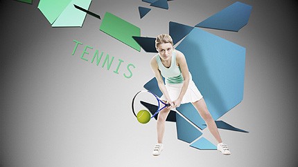 Tennis After Effects Intro 28147 Sports