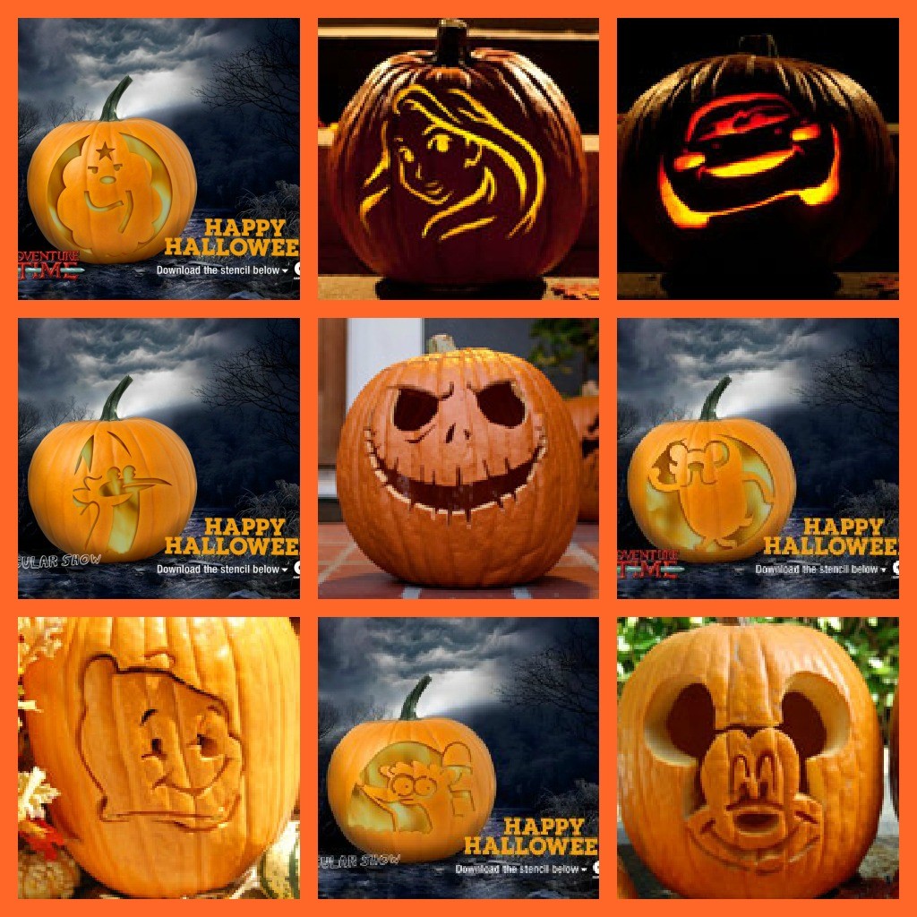 Textbook Mommy Fun Character Pumpkin Carving Stencils Free Patterns