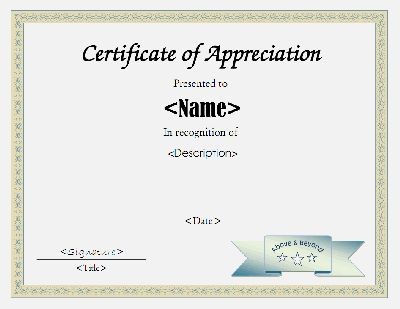 Thank You Certificate Templates Zrom Tk Blank Without Borders