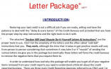 The Section 609 Credit Dispute Do It Yourself Letter Package PDF