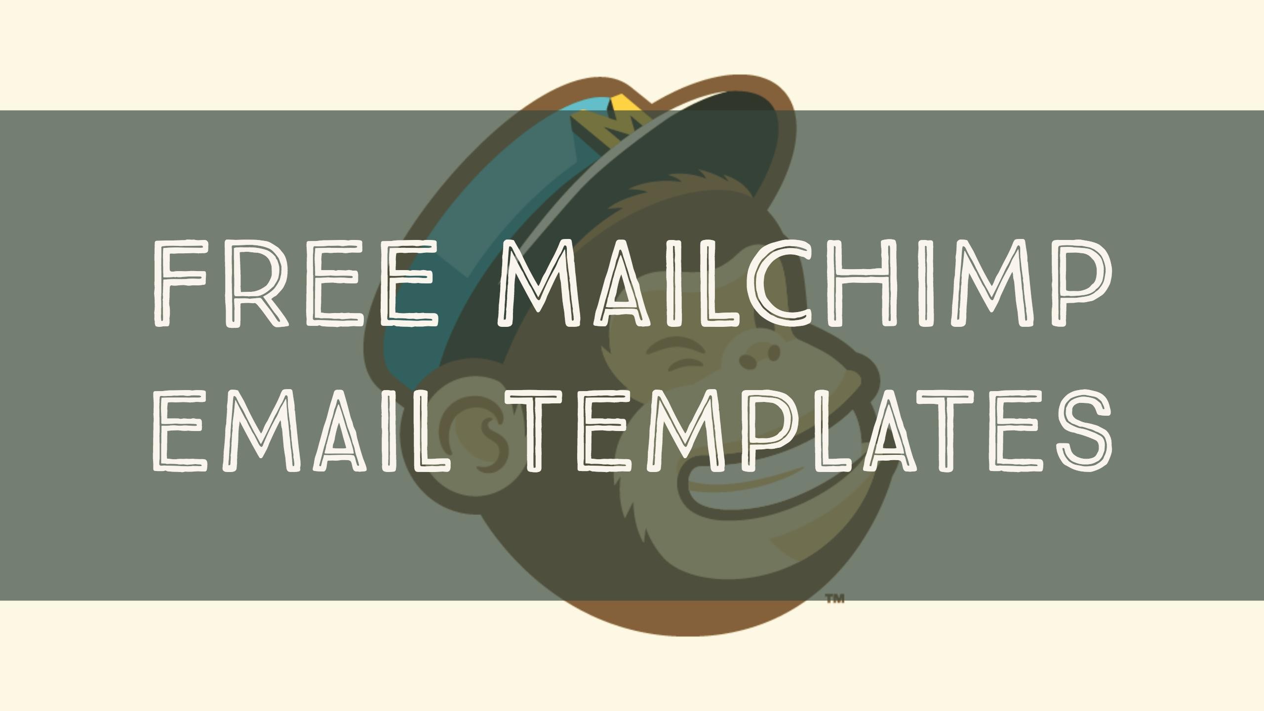 Top 25 Free Paid MailChimp Email Templates 2018 Colorlib Mailchimp 2017