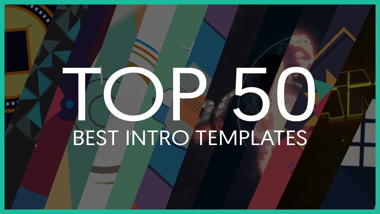 Top 50 Best Intro Templates Sony Vegas After Effects Cinema 4D