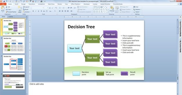 Top 7 Decision Tree PowerPoint Templates Free Template