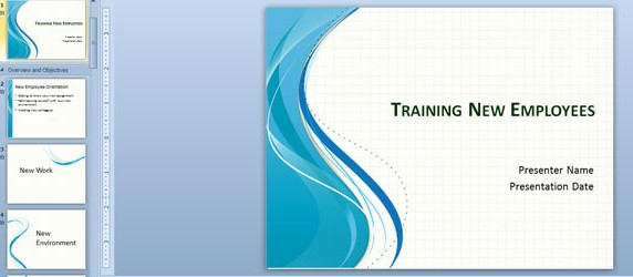 Training New Employees PowerPoint Template Powerpoint Slide Templates Free Download