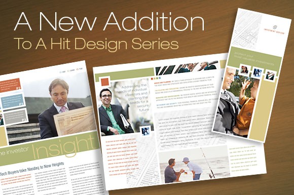 Tri Fold Brochure Layouts Templates For Financial