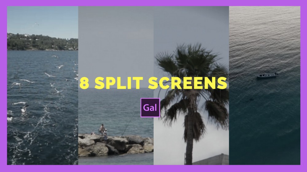 Tutorial Free Split Screen Premiere Pro Templates Gal Slideshow