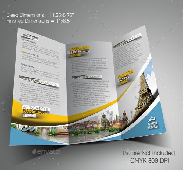 Vacation Brochure Template 15 Free PDF PSD AI Vector EPS Ai