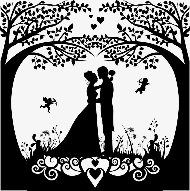 Vector Wedding Clipart PNG And For