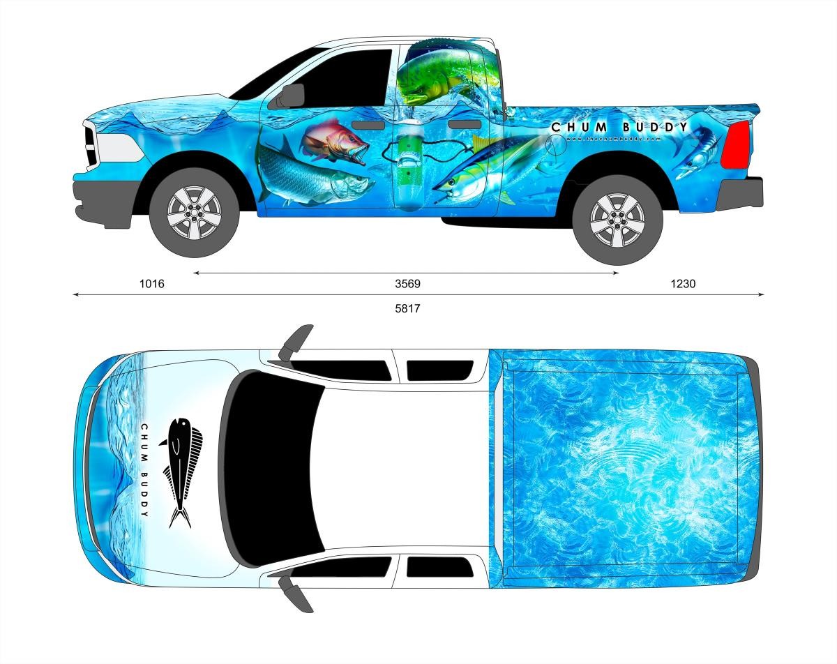 Vehicle Wrap Templates Using To Trim Steps