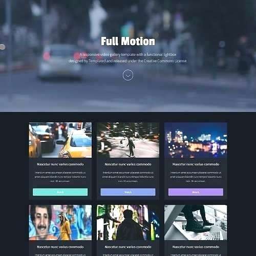 Video Site Template Theme For Clone Website Html5 Sharing Free