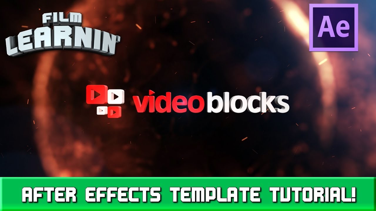 VideoBlocks After Effects Template Tutorial Film Learnin YouTube Videoblocks Templates
