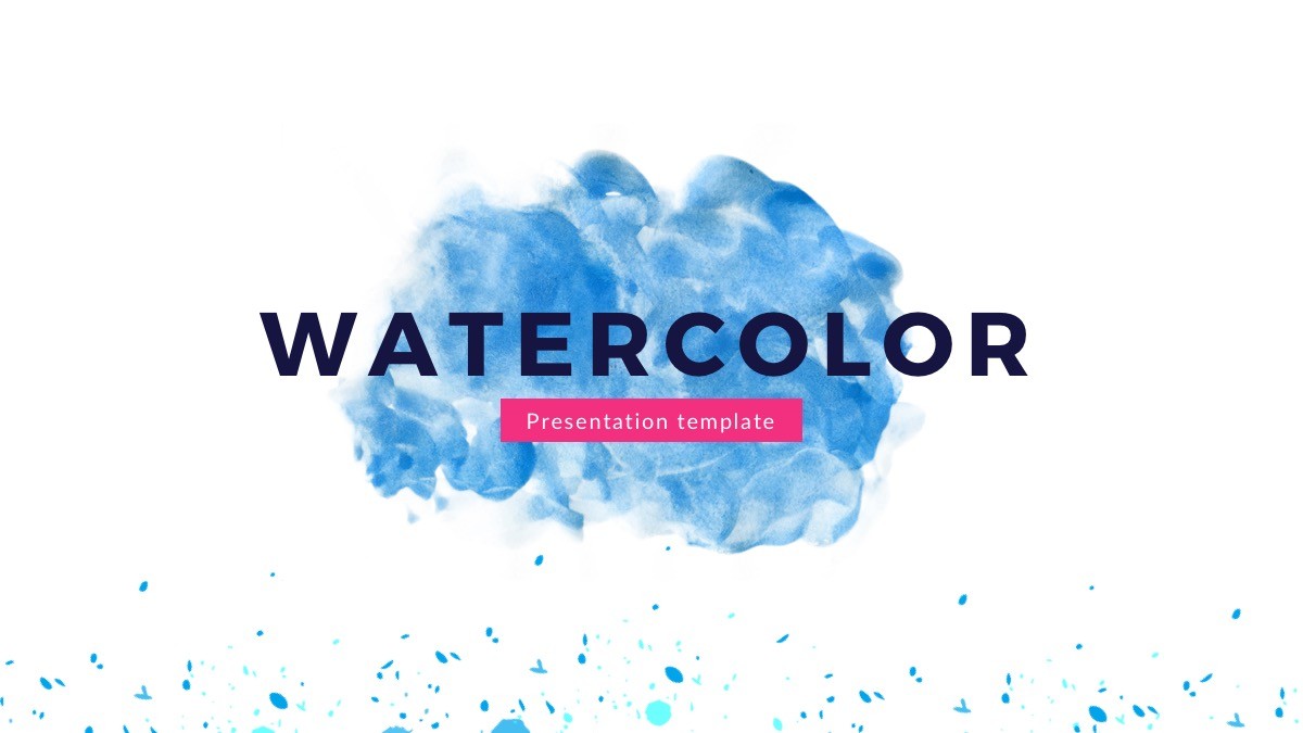 Watercolor Google Slides Theme Free Presentation