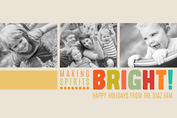 We Made This For You Free Holiday Card Templates Photographers