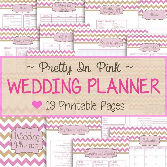 Wedding Planning Printables Demire Agdiffusion Com Free Printable Planner