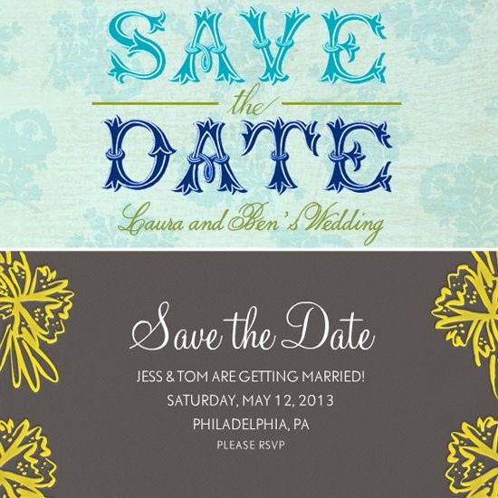 Wedding Save The Date Ecards POPSUGAR