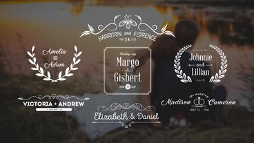 Wedding Titles After Effects Templates 10508327