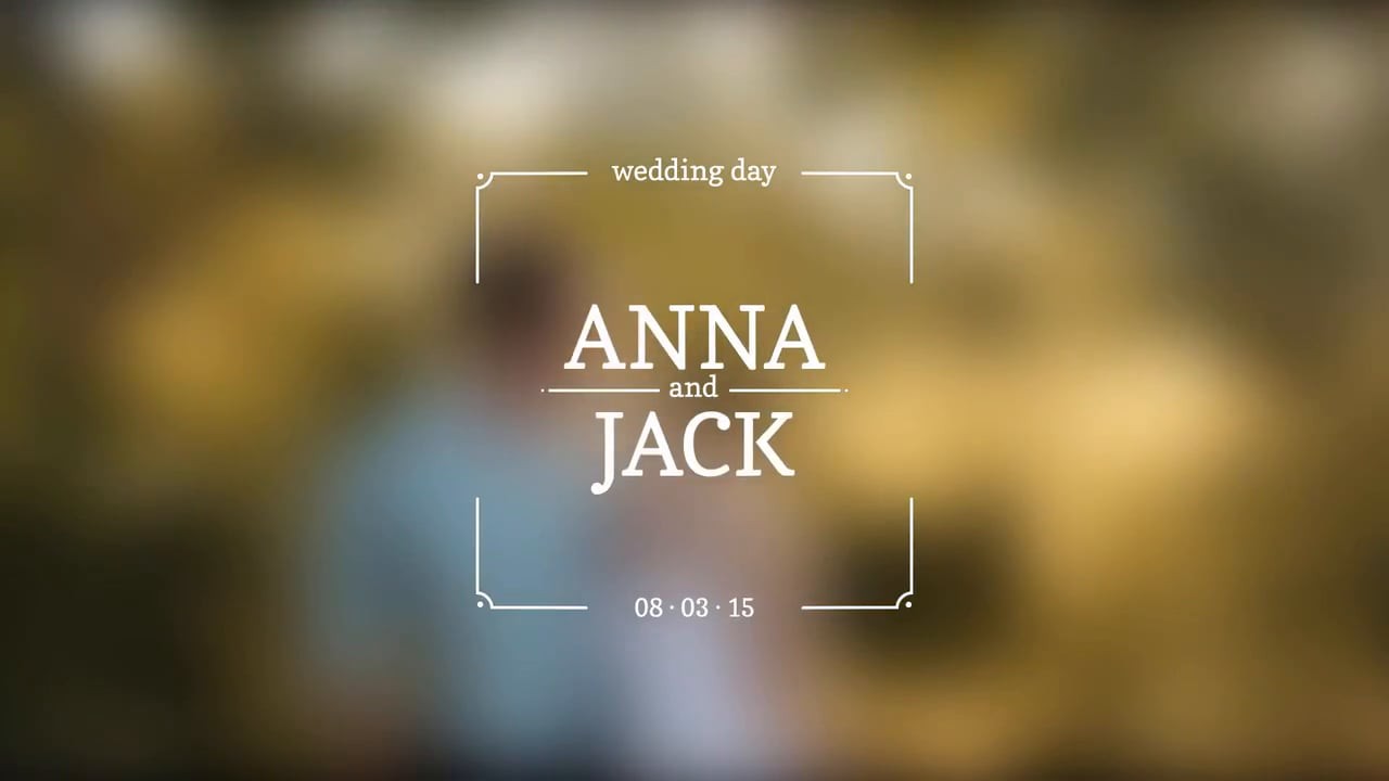Wedding Titles On Vimeo After Effects Free