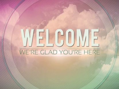 Welcome Background For Powerpoint Zrom Tk Free Church