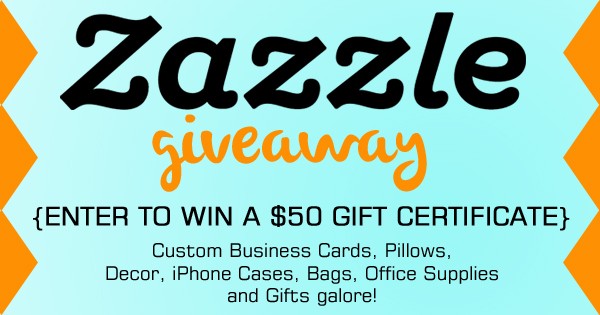 WIN A 50 Gift Certificate To Zazzle Com For Creative Customized