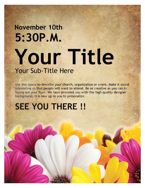 Womens Retreat Church Event Flyer Template Templates Free Printable Flyers
