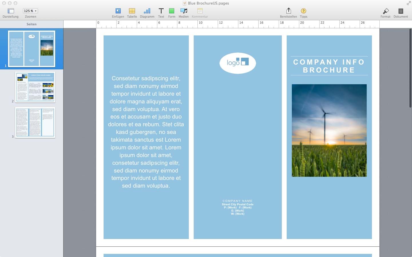 Word Brochure Template Mac Ukran Agdiffusion Com Microsoft