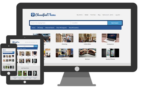 WordPress Classified Ads Theme V7 0 Free Download SiteMile DownTechz Template