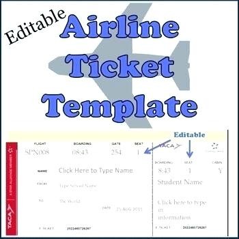 X Fake Travel Ticket Generator Flight Generate Airline Concert Free