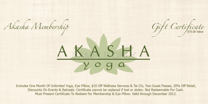 Yoga Gift Certificate Template Free Yourviewsite Co