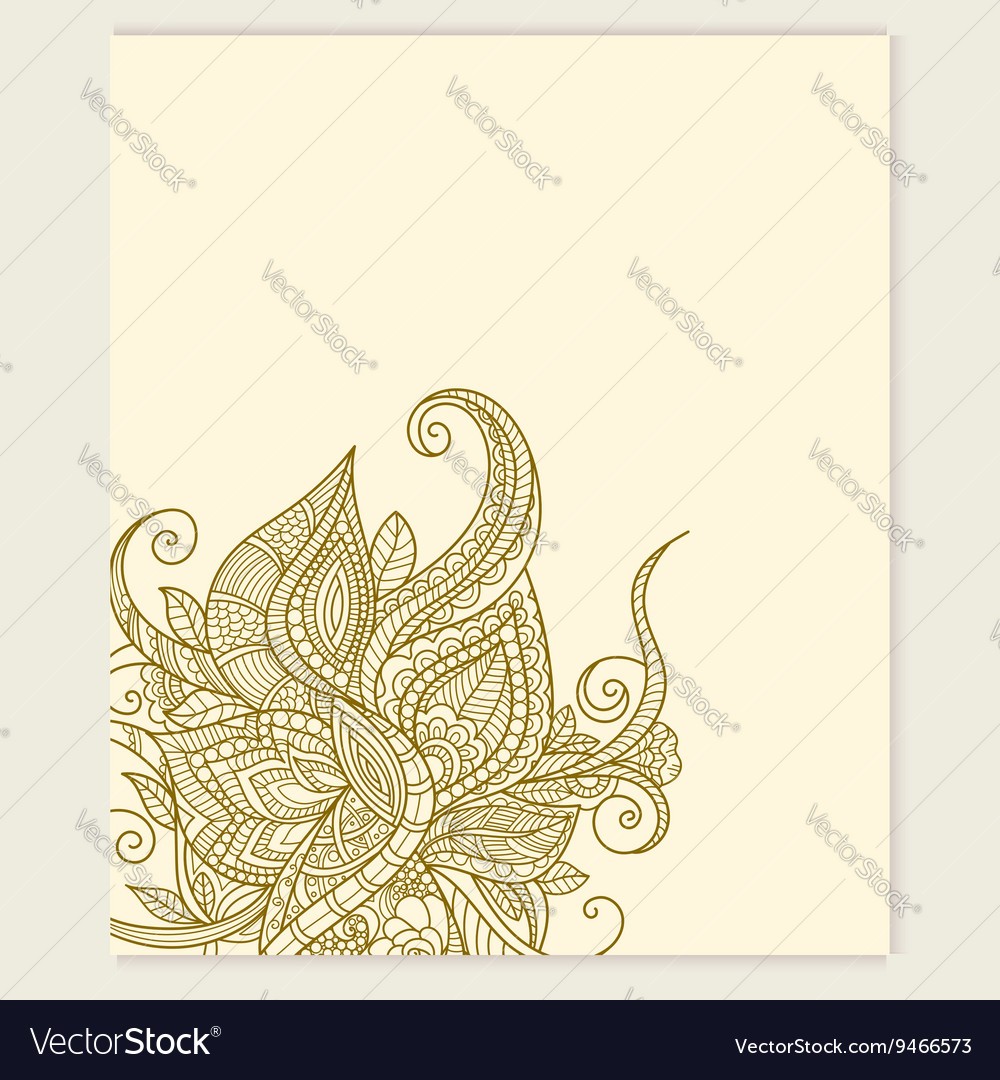Yoga Gift Certificate Template Royalty Free Vector Image