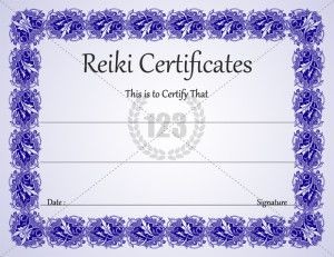 You Searched For Reiki L Certificate Templates Pinterest