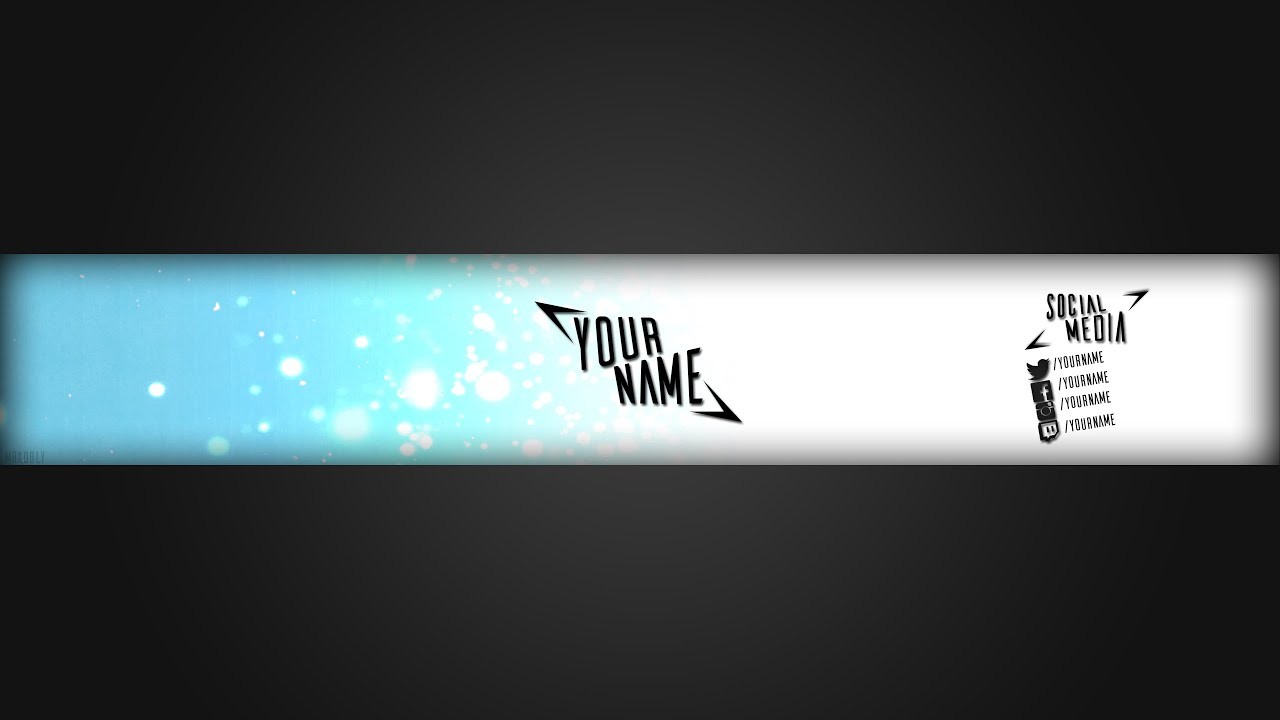 Youtube Banner Template Photoshop Zrom Tk Download