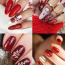 Red Holiday Nails Ideas