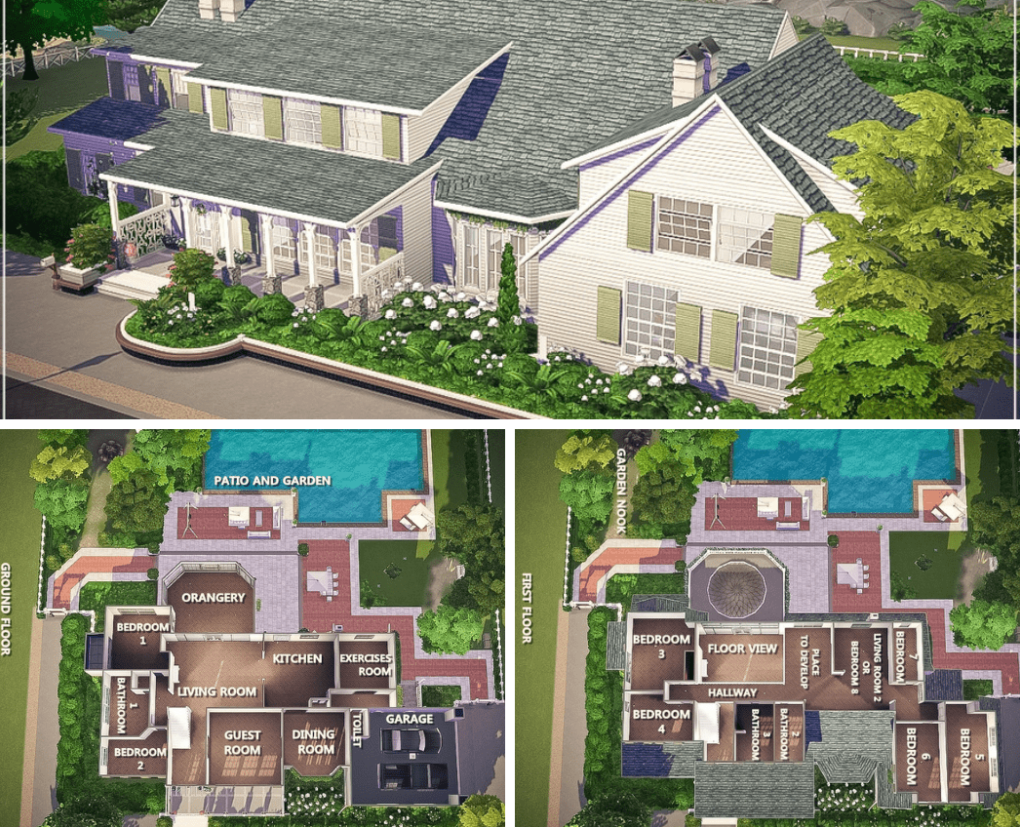 Sims 4 One Million Mansion Lot