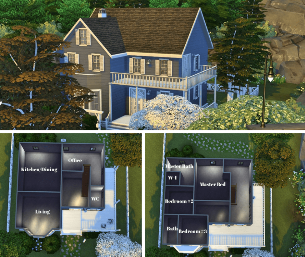 Sims 4 Rock House