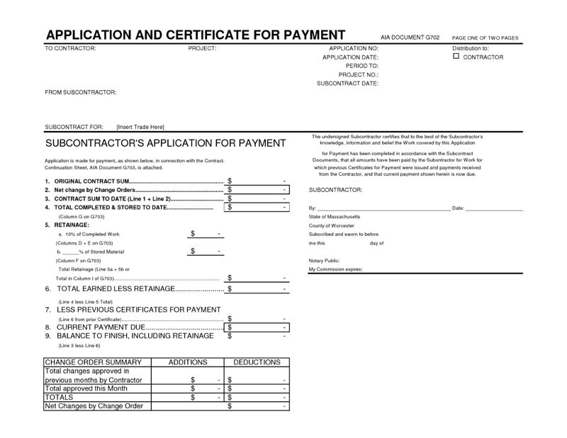09 Progress Payments CM II Payment Certificate
