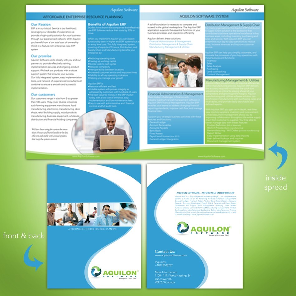 1 2 Page Flyer Template Makingthepoint