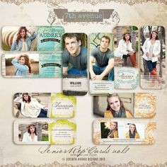 10 Best Senior Rep Cards Images On Pinterest Templates For Photographers