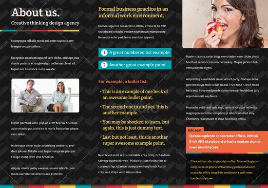 10 Business Consulting Brochure Templates For Facilitating Your Work Template