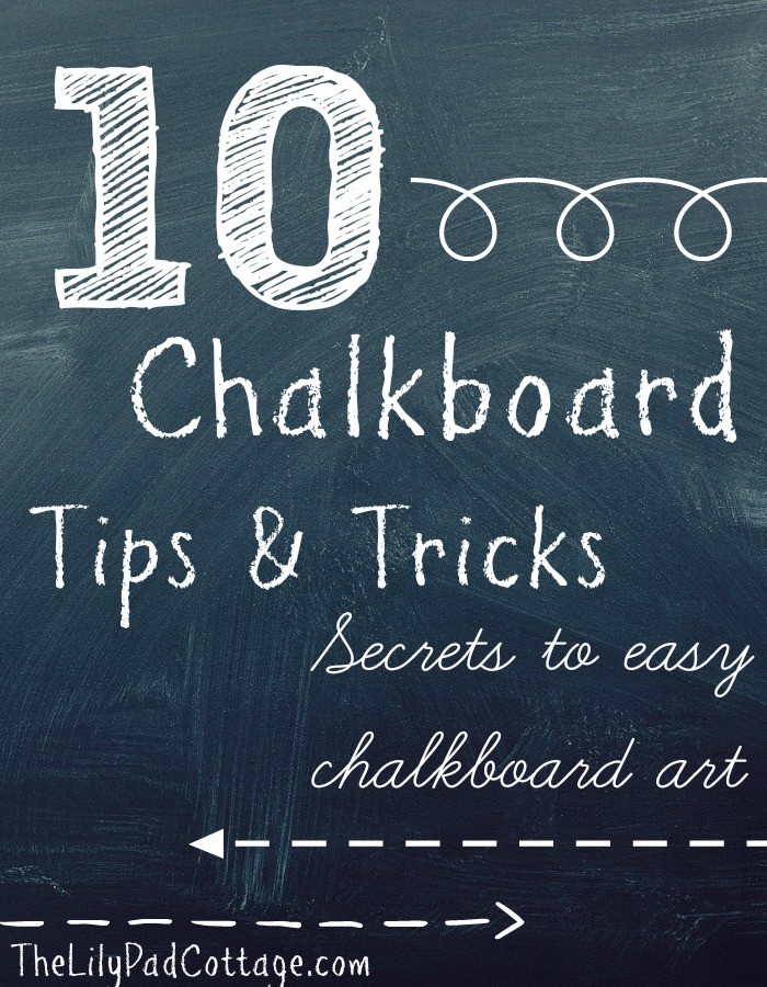 10 Chalkboard Tips And Tricks The Lilypad Cottage Font Ideas