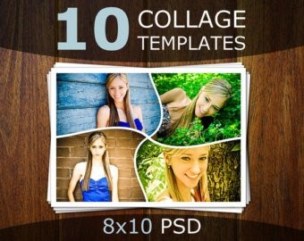 10 Collage Templates 1 Psd Files In Photoshop