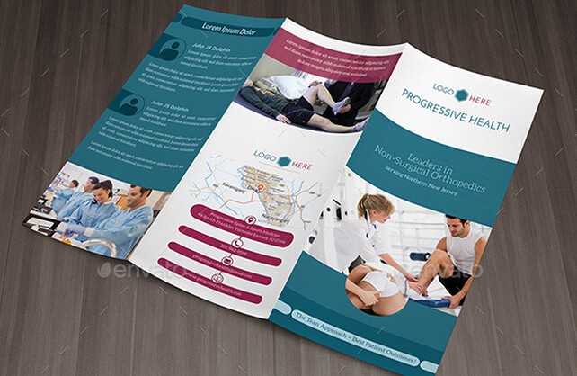 10 Professional Clinic Brochure Templates To Introduce Your A4 Size Psd Free