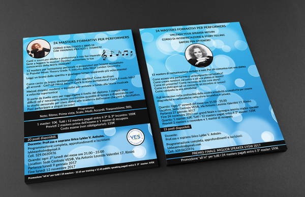 11 Double Sided Flyer Templates Free Premium How To Make A Brochure