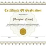 11 Free Printable Degree Certificates Templates Phd Certificate Template