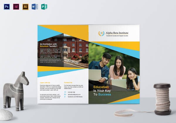 11 Useful Course Brochure Templates Free Premium Design For Education