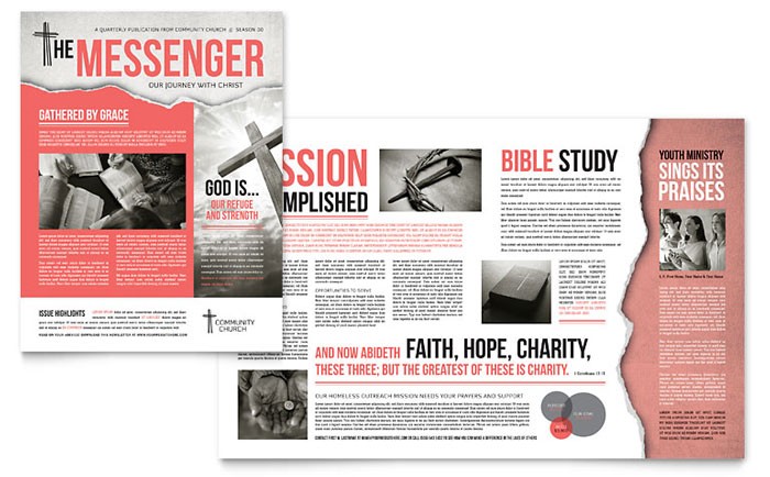 11x17 Newsletter Templates Designs Newsletters Bulletin Layout Ideas